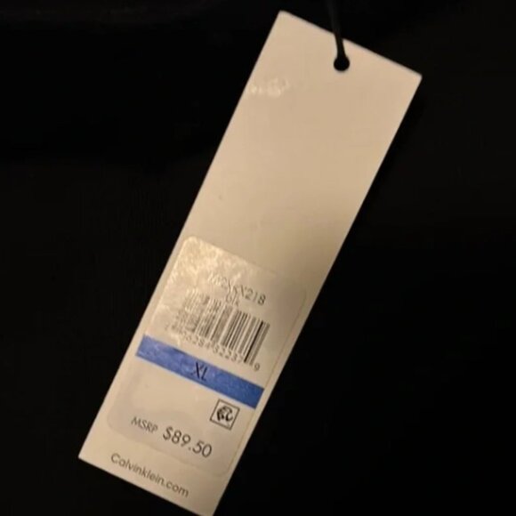 Calvin Klein Black wide-leg Trouser Pants, loose fit elegant XL🆕 📦⌚🏃🏻💨⚡🚚 - Picture 8 of 10